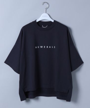 【WOMEN】[NUMERALS]スリットスウェットTシャツ