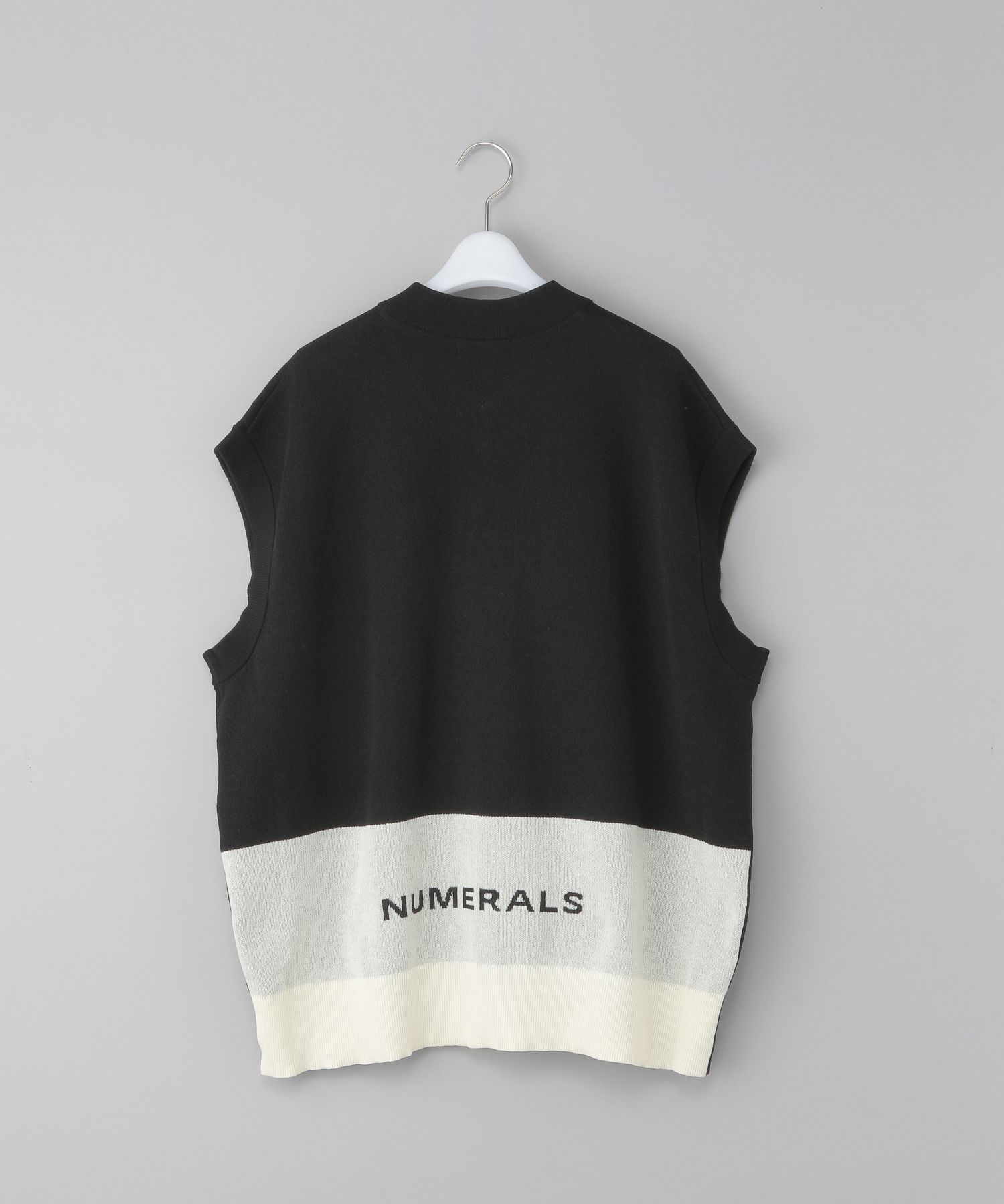 UNISEX】[NUMERALS]サイドスリットニットベスト | [公式]ニコアンド