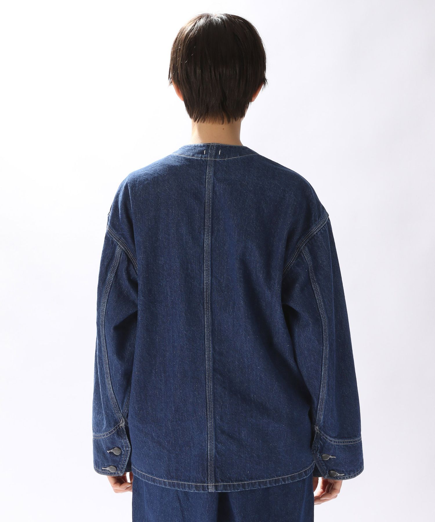 [niko and ...JEANS 2022AW]デニムワークジャケット M