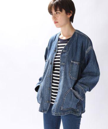 [niko and ...JEANS 2022AW]デニムワークジャケット