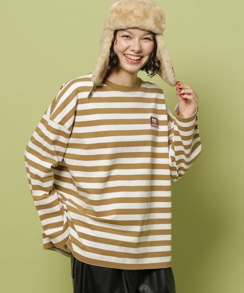 ニコアンド ボーダー 確認用 （niko and...（ニコアンド）の「16oz USA  