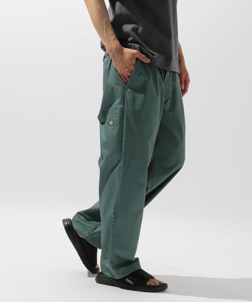 niko and .【Dickies(ディッキーズ)】別注ライトTCツイルイージーパンツ グリーン L メンズボトムス ニコアンド 234726 and ST アンドエスティ(旧ドットエスティ) niko and .【Dickies(ディッキーズ)】別注ライトTCツイルイージーパンツ グリーン L メンズボトムス ニコアンド 234726 and ST アンドエスティ(旧ドットエスティ)