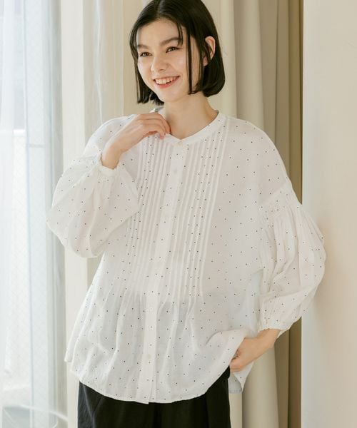 niko and .COMFORTリネンタックブラウス ライトグレー M ウィメンズインナー ニコアンド 234880 and ST アンドエスティ(旧ドットエスティ) niko and .COMFORTリネンタックブラウス ライトグレー M ウィメンズインナー ニコアンド 234880 and ST アンドエスティ(旧ドットエスティ)