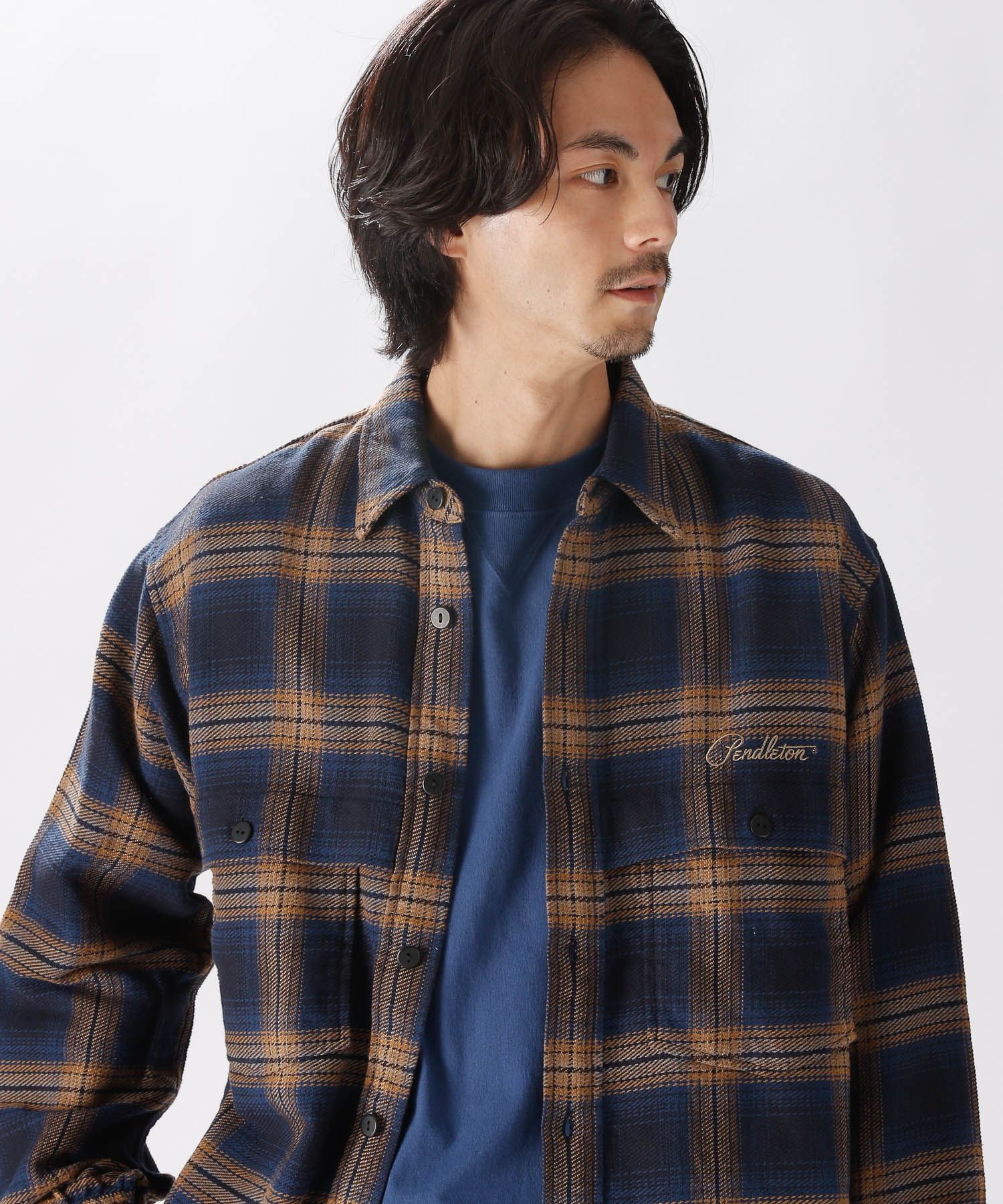 PENDLETON(ペンドルトン)】別注ロガーシャツジャケット | [公式]ニコアンド（niko and ...）通販