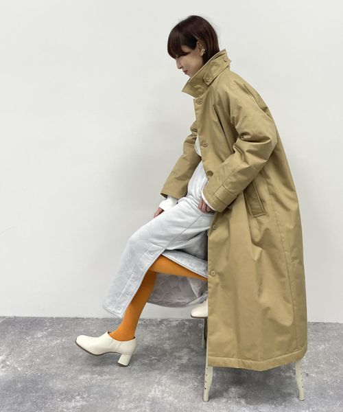 [MODE NORM CORE]ALLIEDステンカラーマキシコート M