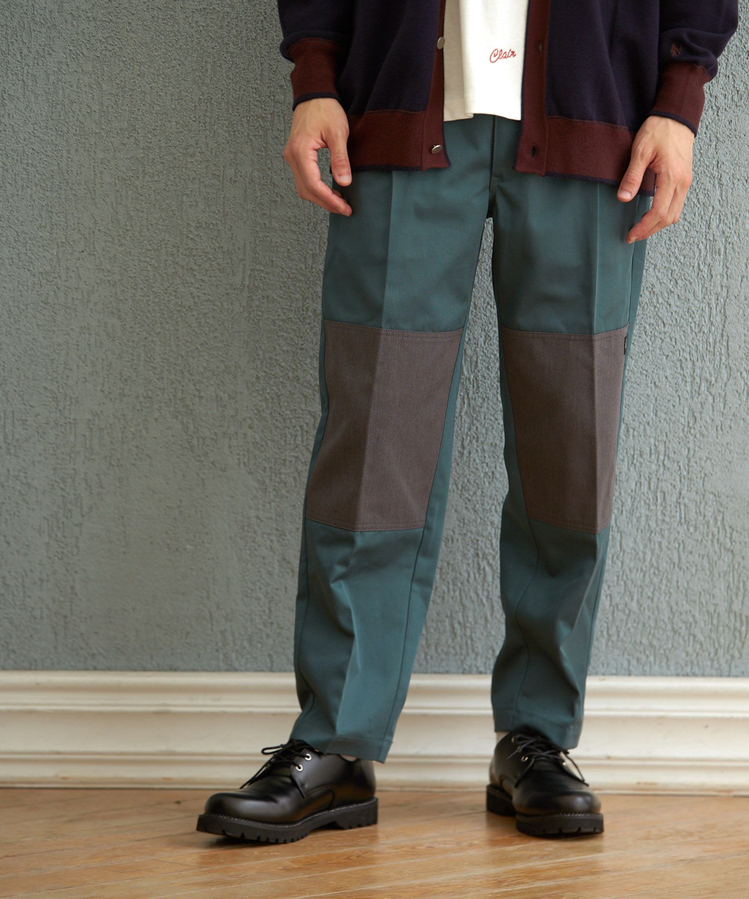 Dickies(ディッキーズ)】別注ワイドテーパードダブルニーパンツ [公式]ニコアンド（niko and ...）通販
