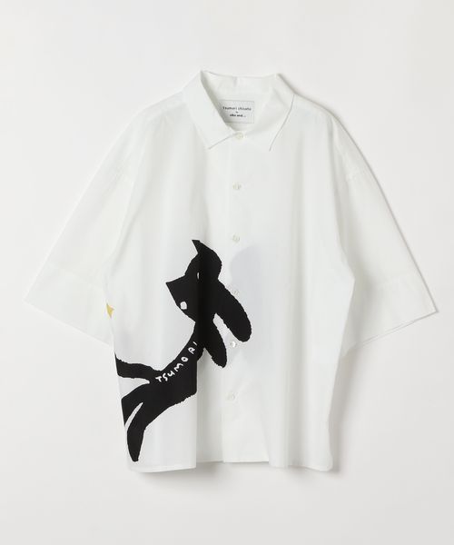 niko and .【tsumori chisato(ツモリチサト)】コラボ プリントショートスリーブシャツ オフホワイト M ウィメンズインナー ニコアンド 241258 and ST アンドエスティ(旧ドットエスティ) niko and .【tsumori chisato(ツモリチサト)】コラボ プリントショートスリーブシャツ オフホワイト M ウィメンズインナー ニコアンド 241258 and ST アンドエスティ(旧ドットエスティ)