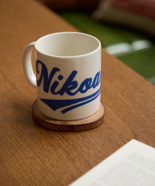 niko and .ニコロゴマグカップ/容量350ml 食器 ライトブルー ニコアンド 242232 and ST アンドエスティ(旧ドットエスティ) niko and .ニコロゴマグカップ/容量350ml 食器 ライトブルー ニコアンド 242232 and ST アンドエスティ(旧ドットエスティ)