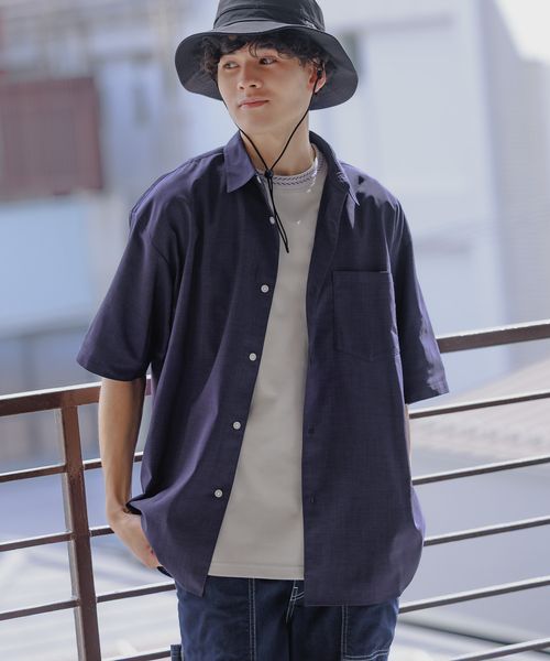 niko and .ドライタッチイージーケアシャツ ネイビー L メンズインナー ニコアンド 253969 and ST アンドエスティ(旧ドットエスティ) niko and .ドライタッチイージーケアシャツ ネイビー L メンズインナー ニコアンド 253969 and ST アンドエスティ(旧ドットエスティ)