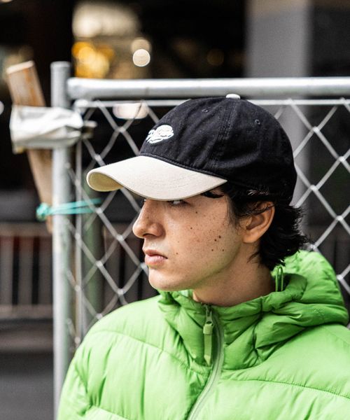 niko and .カラー刺繍コットンキャップ チャコールグレー FREE メンズグッズ ニコアンド 254382 and ST アンドエスティ（旧ドットエスティ）