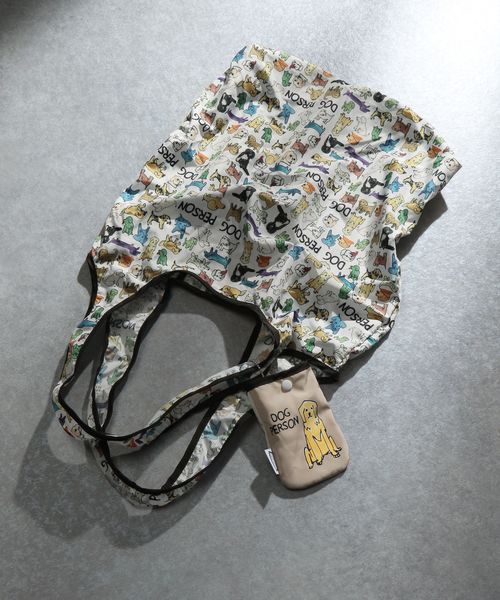 niko and .【FISHS EDDY(フィッシュエディ)】ドッグ総柄エコバッグ ライトグレー FISHS EDDY ニコアンド 269164 and ST アンドエスティ(旧ドットエスティ) niko and .【FISHS EDDY(フィッシュエディ)】ドッグ総柄エコバッグ ライトグレー FISHS EDDY ニコアンド 269164 and ST アンドエスティ(旧ドットエスティ)