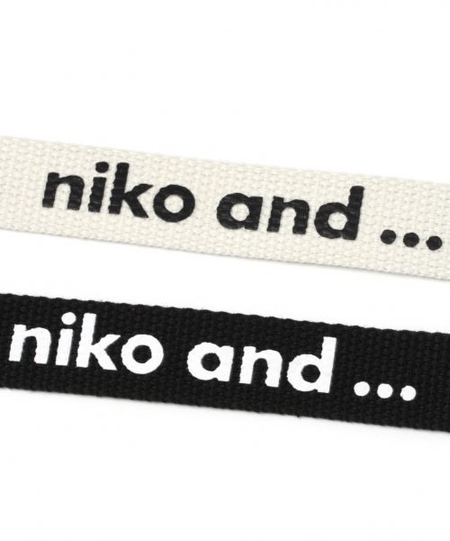 オリジナルロゴテープベルト 公式 ニコアンド Niko And 通販