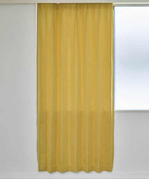 niko and .ウォッシャブル遮光カーテン ティエルノ/100×200cm×2枚 リビングファブリック イエロー ニコアンド 280162 and ST アンドエスティ(旧ドットエスティ) niko and .ウォッシャブル遮光カーテン ティエルノ/100×200cm×2枚 リビングファブリック イエロー ニコアンド 280162 and ST アンドエスティ(旧ドットエスティ)