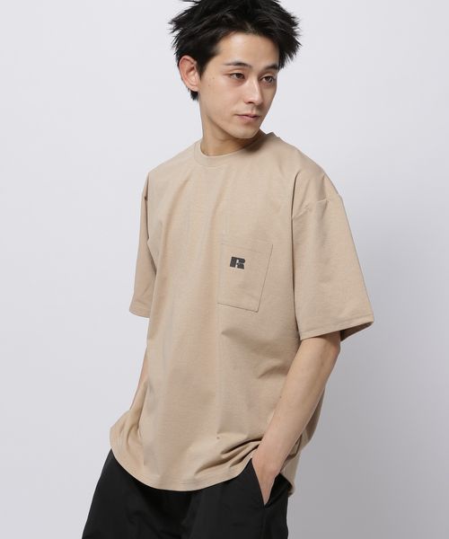 niko and .【Russell Athletic(ラッセルアスレティック)】別注ストレッチジャージーポケットTEE ブラウン L メンズインナー ニコアンド 283105 and ST アンドエスティ(旧ドットエスティ) niko and .【Russell Athletic(ラッセルアスレティック)】別注ストレッチジャージーポケットTEE ブラウン L メンズインナー ニコアンド 283105 and ST アンドエスティ(旧ドットエスティ)