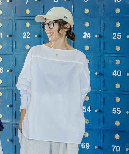 niko and .[Make stuff '25] erinkoこなれポンチョブラウス ライトグレー FREE ウィメンズインナー ニコアンド 284176 and ST アンドエスティ（旧ドットエスティ）