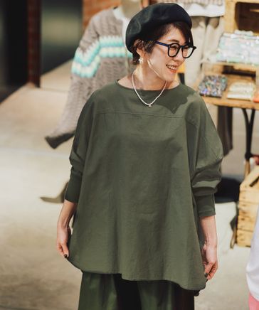 メーカー直売所 Make stuff '25] erinkoこなれポンチョブラウス | [公式 トップス
