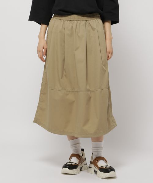niko and .【Dickies(ディッキーズ)】別注 TCコクーンイージースカート ブラウン L ウィメンズボトムス ニコアンド 286607 and ST アンドエスティ(旧ドットエスティ) niko and .【Dickies(ディッキーズ)】別注 TCコクーンイージースカート ブラウン L ウィメンズボトムス ニコアンド 286607 and ST アンドエスティ(旧ドットエスティ)