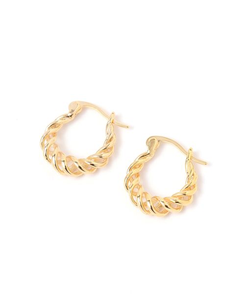 niko and .Made in Japan ひねりフープピアス イエロー ウィメンズグッズ ニコアンド 289155 and ST アンドエスティ(旧ドットエスティ) niko and .Made in Japan ひねりフープピアス イエロー ウィメンズグッズ ニコアンド 289155 and ST アンドエスティ(旧ドットエスティ)