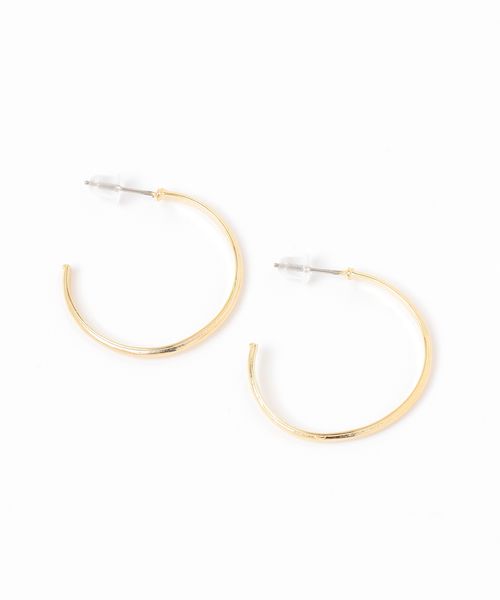 niko and .Made in Japan BIGフープピアス イエロー ウィメンズグッズ ニコアンド 289159 and ST アンドエスティ(旧ドットエスティ) niko and .Made in Japan BIGフープピアス イエロー ウィメンズグッズ ニコアンド 289159 and ST アンドエスティ(旧ドットエスティ)