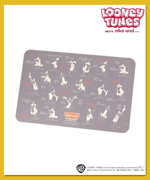 niko and .【LOONEY TUNES】コラボ 珪藻土バスマット バス&サニタリー ホワイト ニコアンド 289386 and ST アンドエスティ(旧ドットエスティ) niko and .【LOONEY TUNES】コラボ 珪藻土バスマット バス&サニタリー ホワイト ニコアンド 289386 and ST アンドエスティ(旧ドットエスティ)