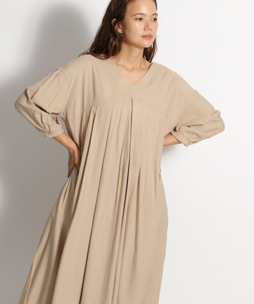 タックタックフカvネックワンピース 公式 ニコアンド Niko And 通販