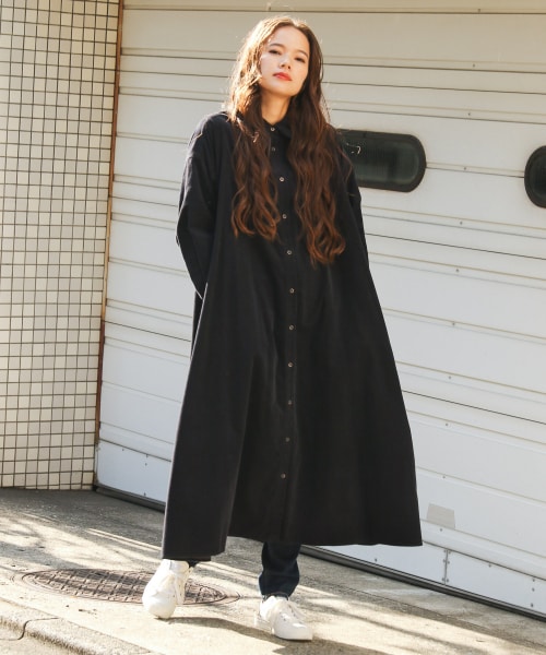 21wコーデュロイフレアワンピース 公式 ニコアンド Niko And 通販