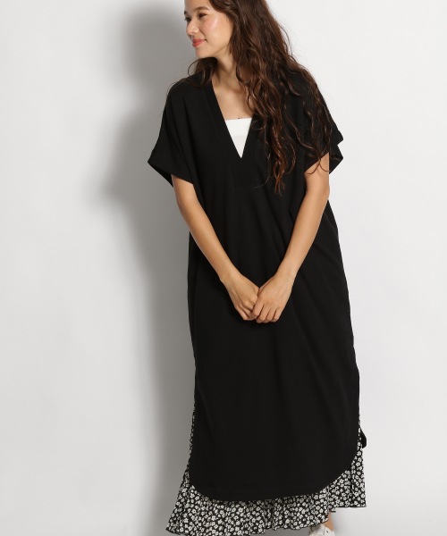 ｖネックマキシミニ裏毛ワンピース 公式 ニコアンド Niko And 通販