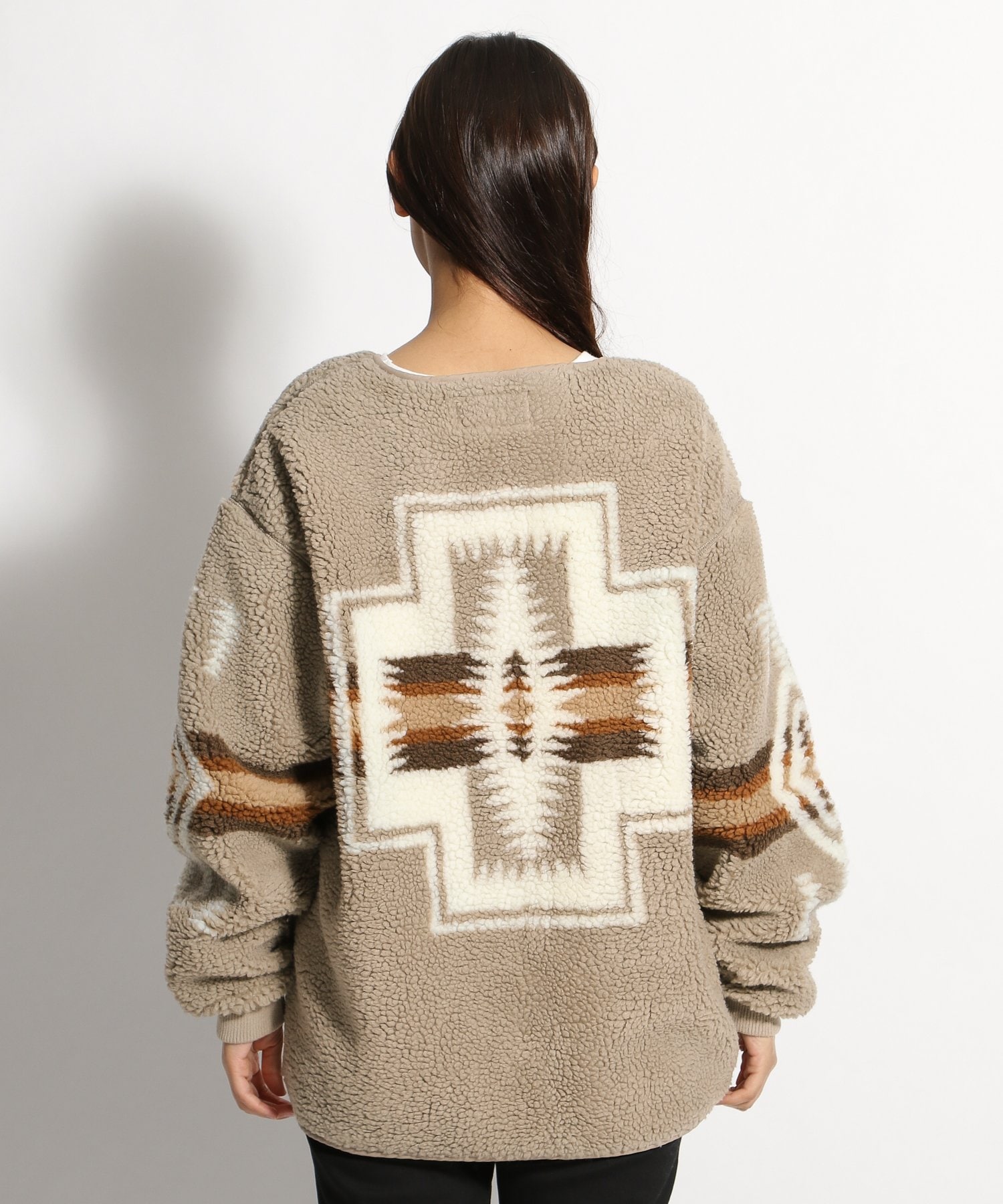 PENDLETON ボア パーカー niko and ペンドルトン フリース L | www