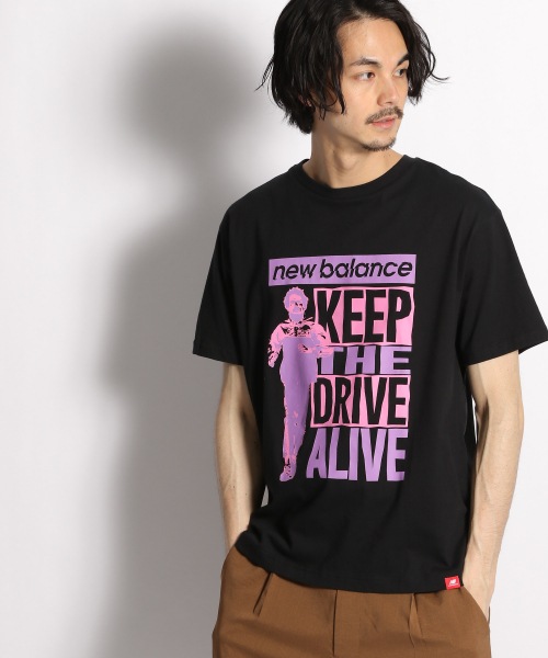 New Balance ニューバランス ローファイキープザドライブアライブｔシャツ 公式 ニコアンド Niko And 通販