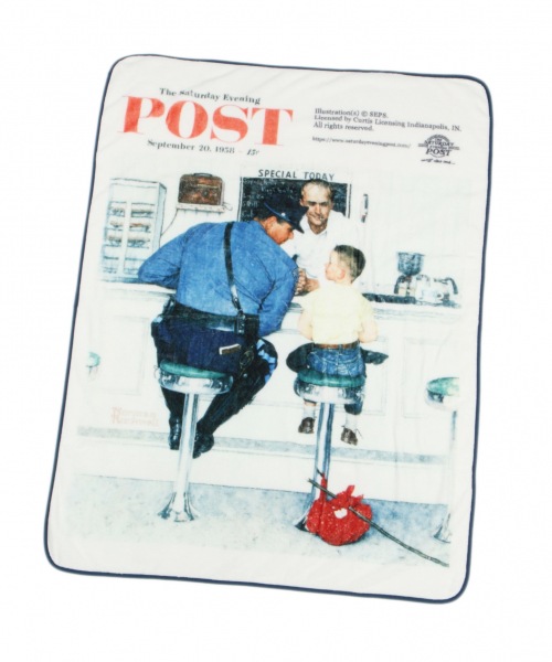 オリジナルnorman Rockwell Postブランケット90 1 公式 ニコアンド Niko And 通販