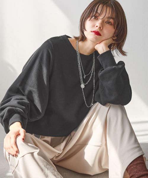 niko and .Standard Sweat シルバー M ウィメンズインナー ニコアンド 290588 and ST アンドエスティ(旧ドットエスティ) niko and .Standard Sweat シルバー M ウィメンズインナー ニコアンド 290588 and ST アンドエスティ(旧ドットエスティ)