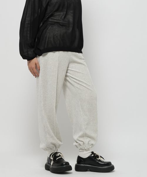 niko and .2WAYラビットベロアパンツ ライトグレー M ウィメンズボトムス ニコアンド 290679 and ST アンドエスティ(旧ドットエスティ) niko and .2WAYラビットベロアパンツ ライトグレー M ウィメンズボトムス ニコアンド 290679 and ST アンドエスティ(旧ドットエスティ)