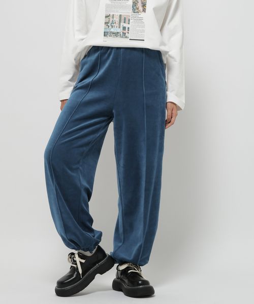 niko and .2WAYラビットベロアパンツ ダークブルー ウィメンズボトムス ニコアンド 290679 and ST アンドエスティ(旧ドットエスティ) niko and .2WAYラビットベロアパンツ ダークブルー ウィメンズボトムス ニコアンド 290679 and ST アンドエスティ(旧ドットエスティ)