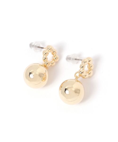 niko and .ボールコンビピアス イエロー ウィメンズグッズ ニコアンド 291419 and ST アンドエスティ(旧ドットエスティ) niko and .ボールコンビピアス イエロー ウィメンズグッズ ニコアンド 291419 and ST アンドエスティ(旧ドットエスティ)