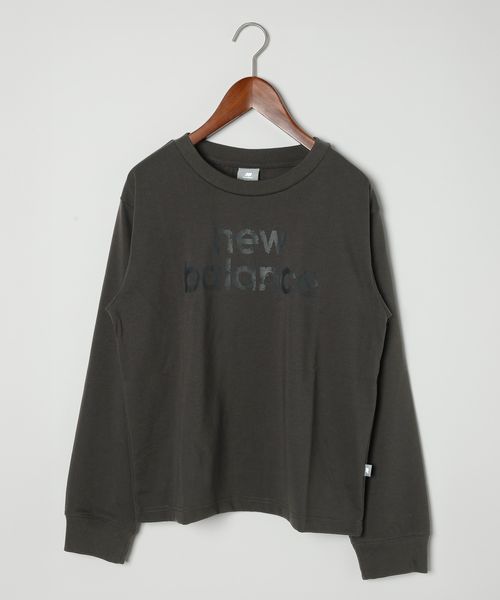 niko and .【New Balance(ニューバランス)】リラックスロングスリーブ Tシャツ シルバー M ウィメンズインナー ニコアンド 293880 and ST アンドエスティ(旧ドットエスティ) niko and .【New Balance(ニューバランス)】リラックスロングスリーブ Tシャツ シルバー M ウィメンズインナー ニコアンド 293880 and ST アンドエスティ(旧ドットエスティ)