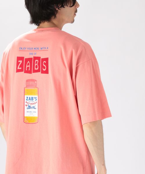 【LA FOOD SHOP】zab'sコラボTシャツ M