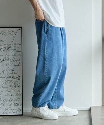 ［niko andJEANS 2023AW］デニムテーパードパンツ | [公式