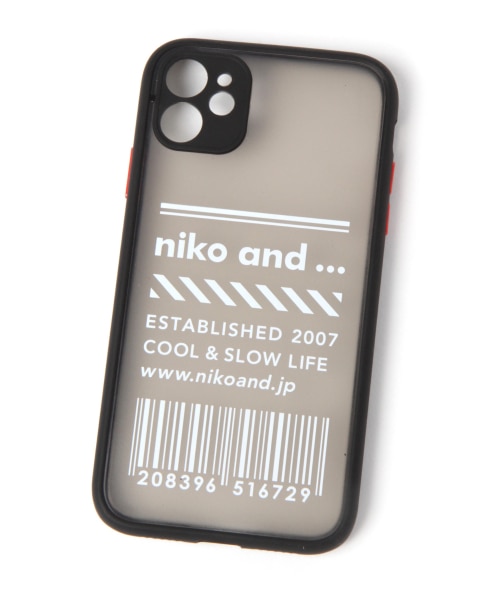 オリジナルニコロゴスマホケース Iphone11 公式 ニコアンド Niko And 通販