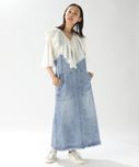 niko andJEANS 2023AW]Ｖワークサロペットスカート | [公式