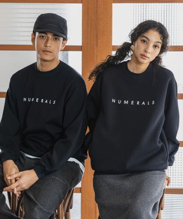 【UNISEX】[NUMERALS]クルーネックスウェット | [公式