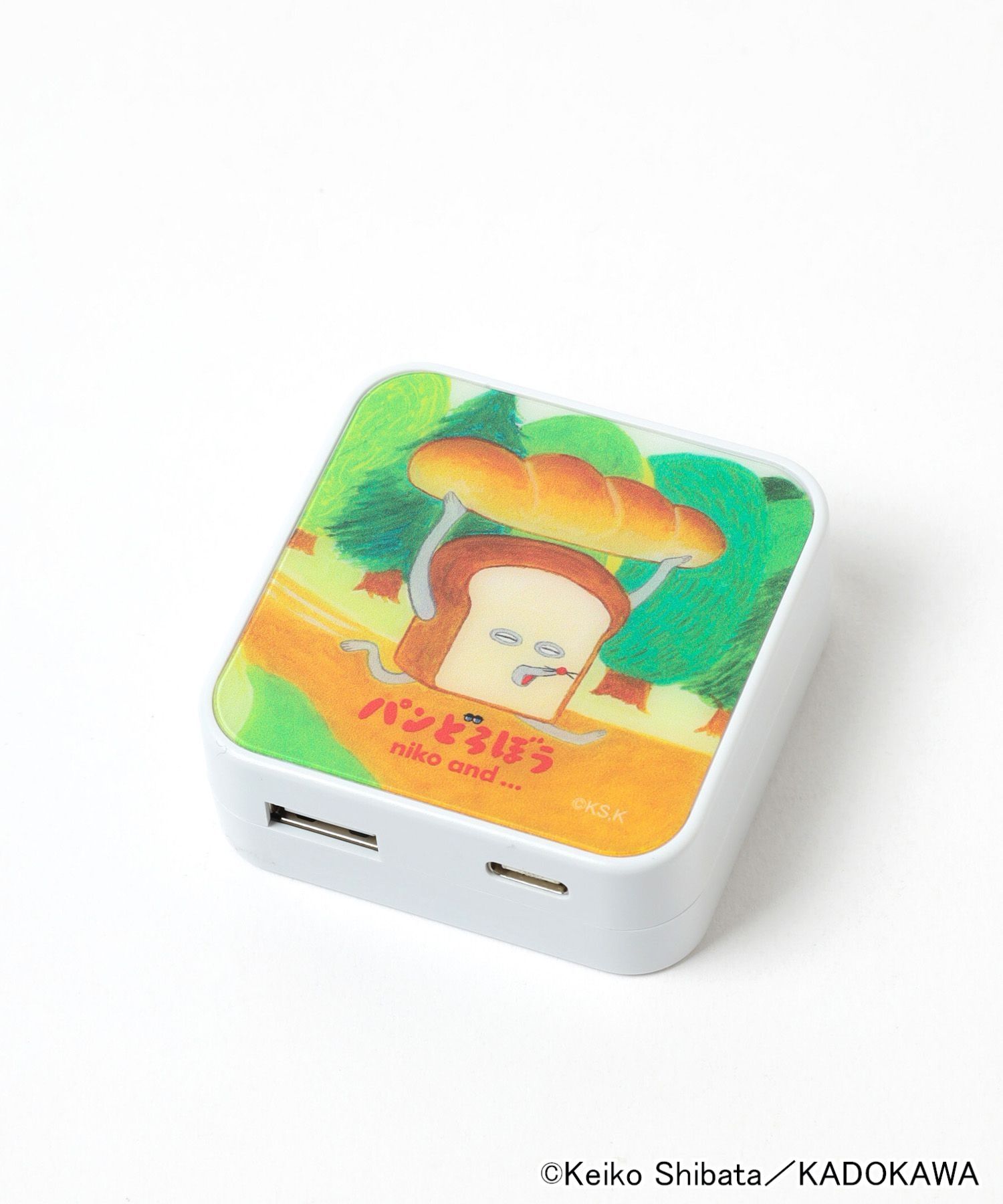 パンどろぼう】コラボ USB2ACアダプタ | [公式]ニコアンド（niko and