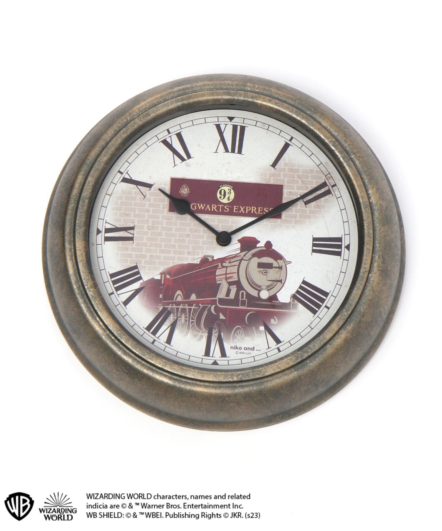 ハリーポッター ニコアンド コラボ 壁掛け時計 - インテリア時計