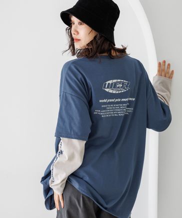 スポーツフェイクレイヤーロングＴシャツ | [公式]ニコアンド（niko