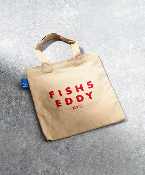 Fishs Eddy(フィッシュエディ)】カラーロゴトートバッグＳ | [公式