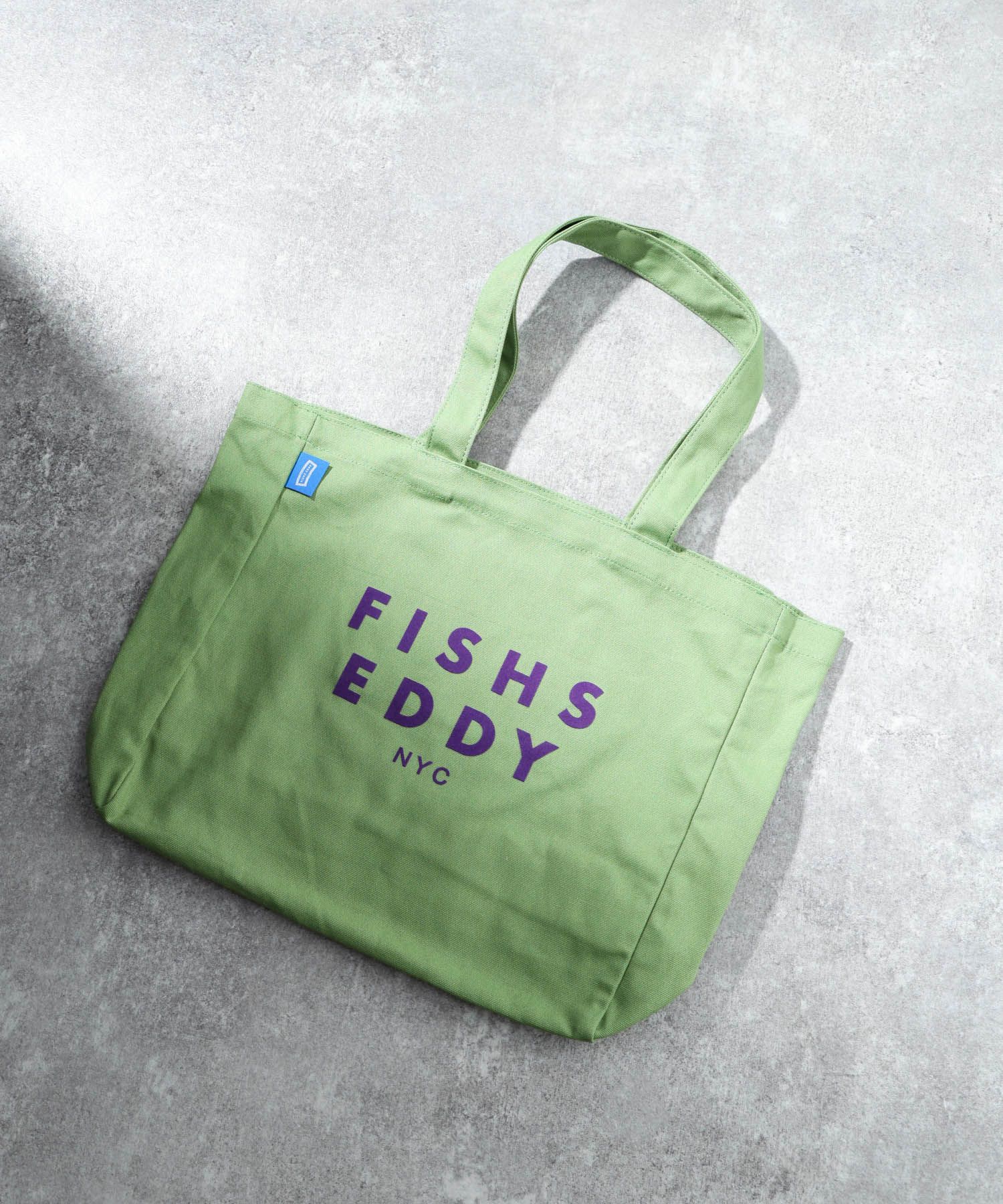 Fishs Eddy(フィッシュエディ)】カラーロゴトートバッグM | [公式