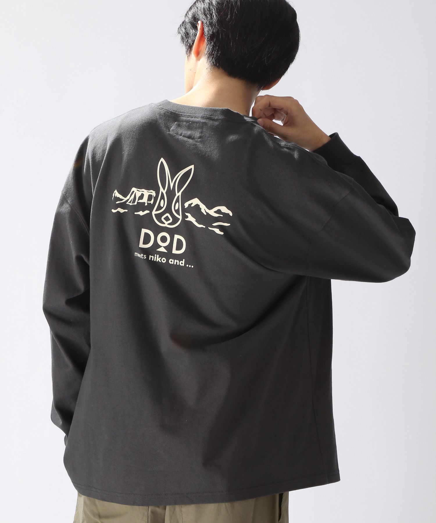 nico and •••• ニコアンド DOD コラボ長袖Tシャツ - Tシャツ