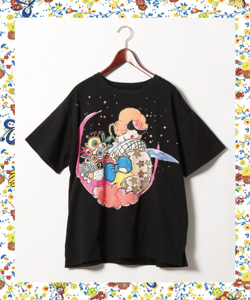 tsumori chisato(ツモリチサト)】コスモプリントＴシャツ