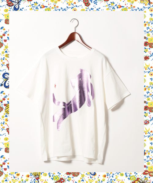 tsumori chisato(ツモリチサト)】ネコプリントTシャツ | [公式