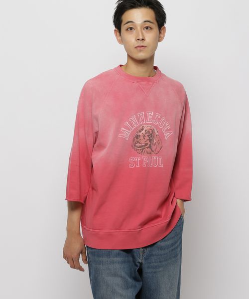 niko and .【SCREEN STARS(スクリーンスターズ)】別注ヴィンテージラグランスリーブTシャツ レッド L メンズインナー ニコアンド 303897 and ST アンドエスティ(旧ドットエスティ) niko and .【SCREEN STARS(スクリーンスターズ)】別注ヴィンテージラグランスリーブTシャツ レッド L メンズインナー ニコアンド 303897 and ST アンドエスティ(旧ドットエスティ)
