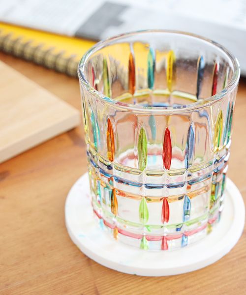 niko and .カラフルグラス/容量280ml 食器 ホワイト ニコアンド 310606 and ST アンドエスティ(旧ドットエスティ) niko and .カラフルグラス/容量280ml 食器 ホワイト ニコアンド 310606 and ST アンドエスティ(旧ドットエスティ)